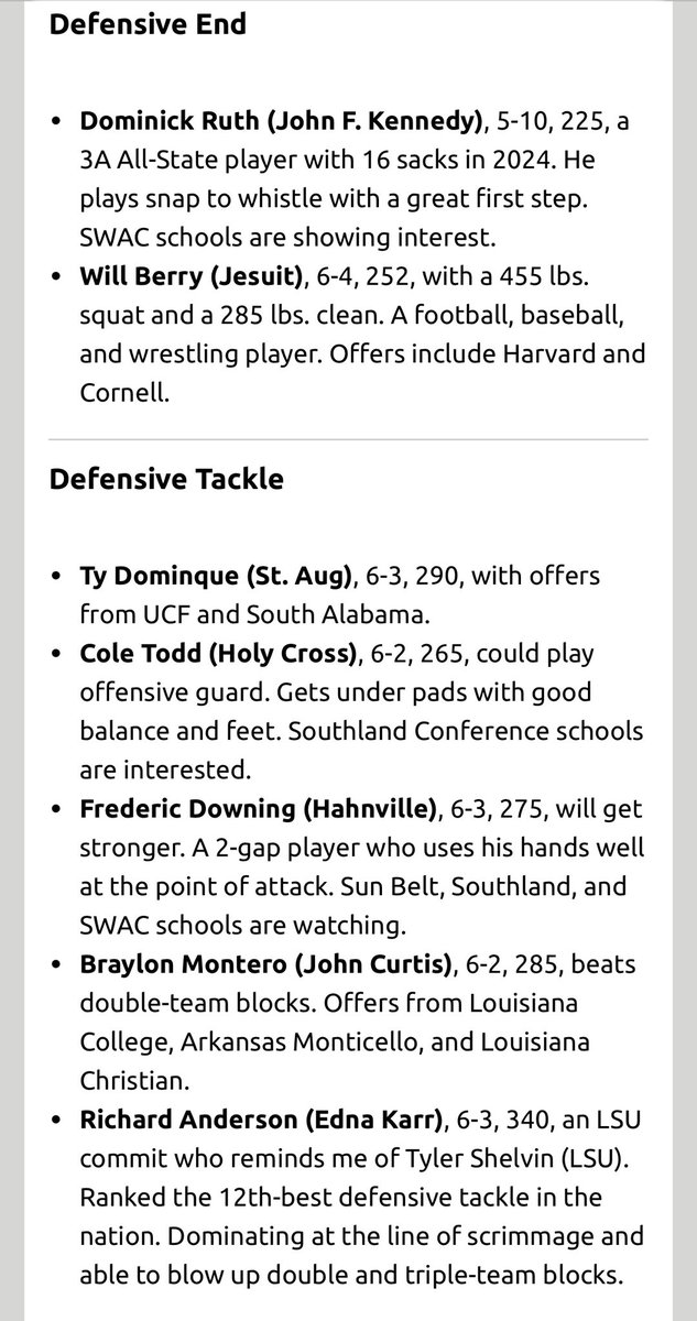 Clayton “Smokey” Sylve tweet media