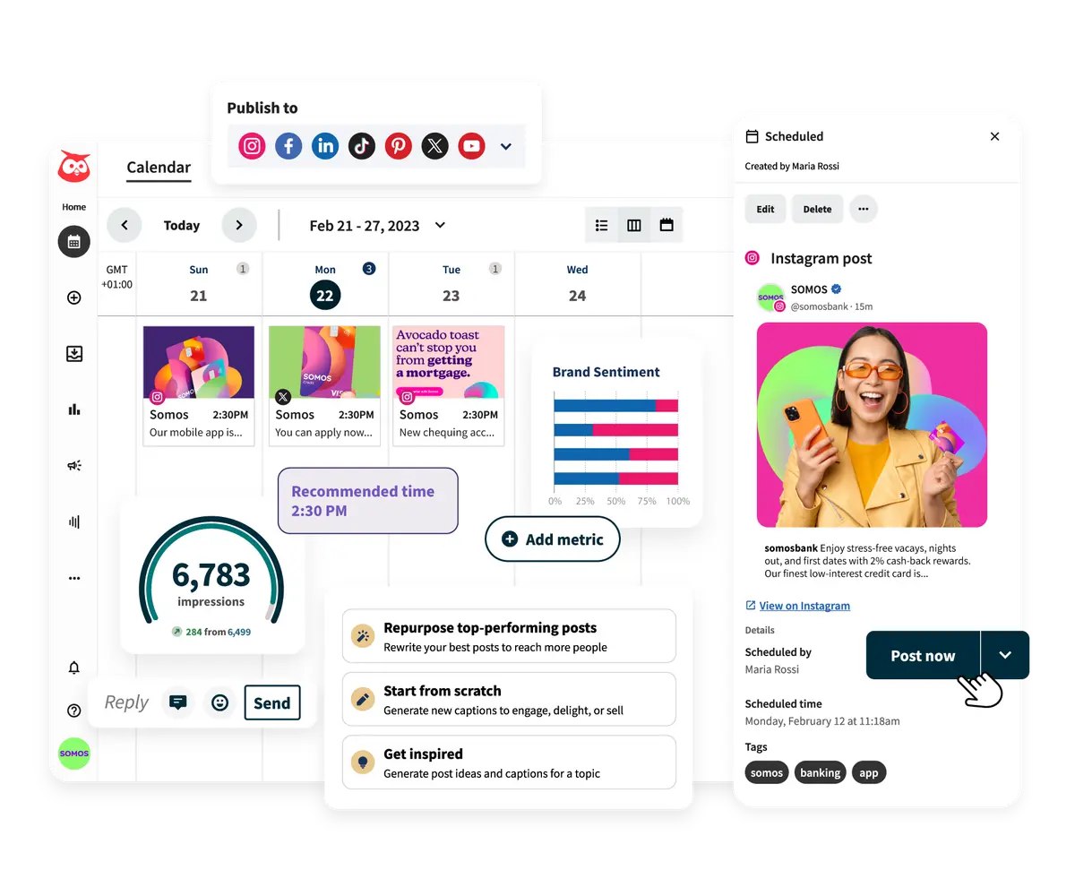 NegociosOp's tweet photo. 📅 #Hootsuite – Gestiona todas tus redes sociales en un solo lugar. Programa publicaciones, analiza métricas y optimiza tu estrategia. https://t.co/YEm3PhBYzR