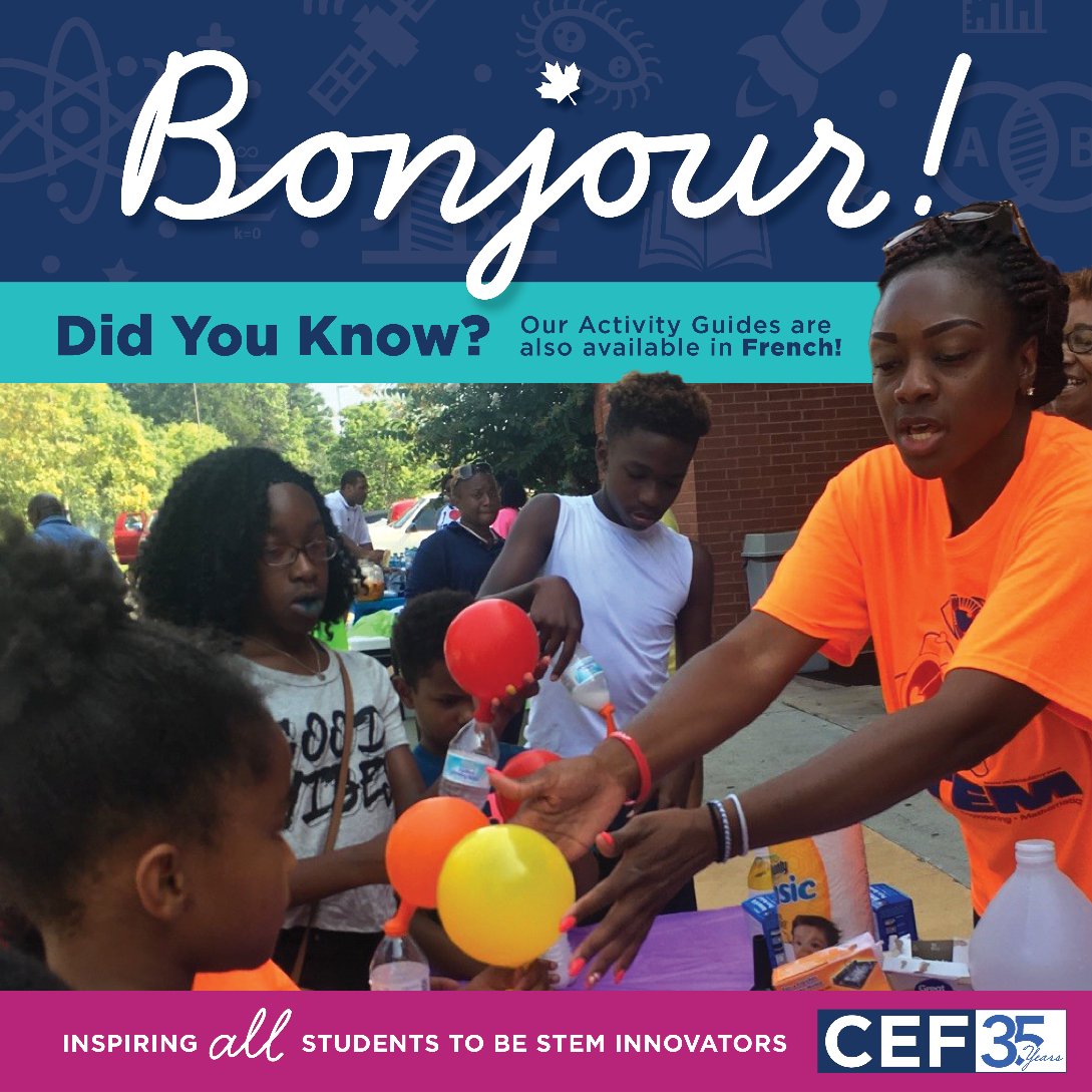 CEF (@chem_ed) on Twitter photo ๐๐จ๐ง๐ฃ๐จ๐ฎ๐ซ ๐
Did you know, CEFโs Activity Guides are also available in French Canadian! Thank you to
<a href="/RDCDRC/">Responsible Distribution Canada</a>, Quadra Group and Olin for their support in translating the Activity Guides.
To explore the French Activity Guides, please visit: lnkd.in/eEWnw9cn ๐๐จ๐ง๐ฃ๐จ๐ฎ๐ซ ๐
Did you know, CEFโs Activity Guides are also available in French Canadian! Thank you to
<a href="/RDCDRC/">Responsible Distribution Canada</a>, Quadra Group and Olin for their support in translating the Activity Guides.
To explore the French Activity Guides, please visit: lnkd.in/eEWnw9cn
