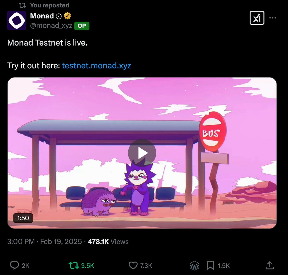 Claim Monad Testnet $MON * https://t.co/Osd0M2AYeC * https://t.co/imyEug8rYC  * https://t.co/6iFoKyGrVZ * https://t.co/GKMQtM92AO * https://t.co/eunudKq8TW  * https://t.co/3iQEjTOYgw * https://t.co/EwHjiRRFrR * https ://t.co/R6T9mCu0Hg