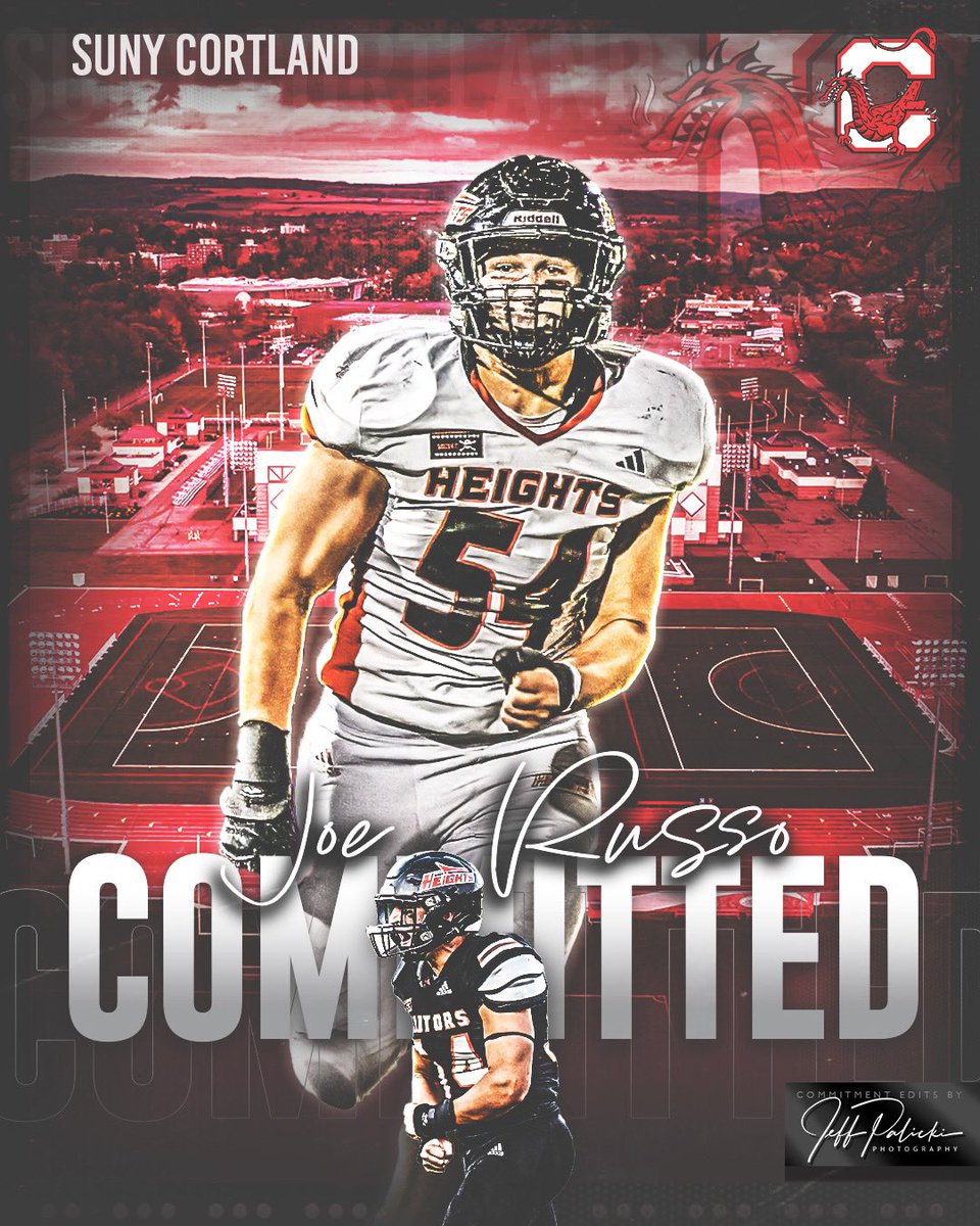 Blessed to announce that I will continue my academic and athletic career at SUNY Cortland! I would like to thank my family, friends, teachers, and coaches that have helped me to this point! #4more #agtg