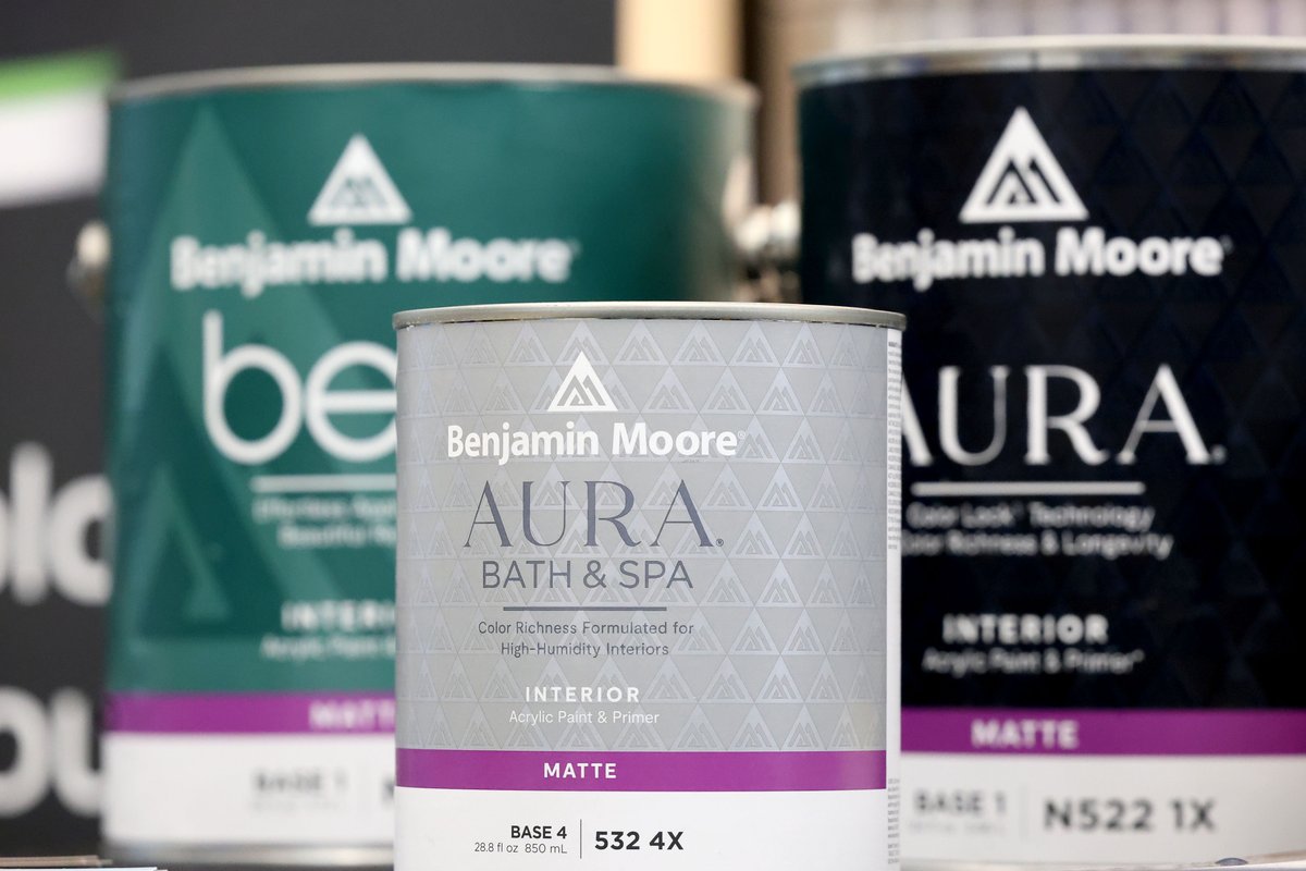 Leyland (@leylandsdm) on Twitter photo Our Hackney store is now a stockist of Benjamin Moore! 🖌️
Head in-store today to explore the products available, including their SCUFF-X, Aura, and Ben ranges.
You can already find <a href="/BenjaminMooreUK/">Benjamin Moore UK</a> at our Belsize Park location, with more stores launching soon👀. Our Hackney store is now a stockist of Benjamin Moore! 🖌️
Head in-store today to explore the products available, including their SCUFF-X, Aura, and Ben ranges.
You can already find <a href="/BenjaminMooreUK/">Benjamin Moore UK</a> at our Belsize Park location, with more stores launching soon👀.