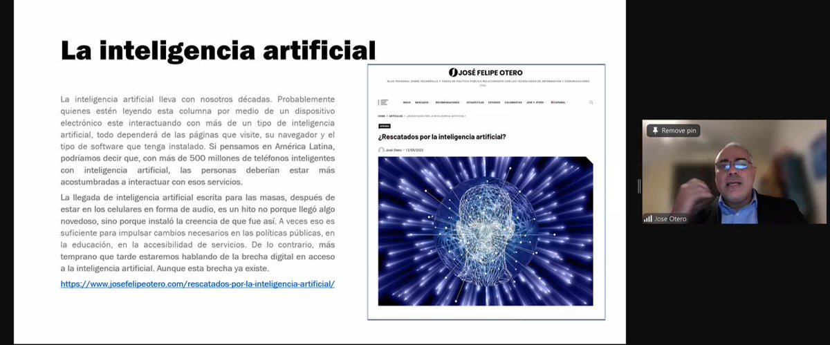 "Temos que entender que nenhuma tecnologia por si só resolverá todos os problemas ou acabará com a exclusão digital. Precisamos controlar as expectativas" afirma <a href="/Jose_F_Otero/">Jose F. Otero</a>, VP <a href="/5GA_Brasil/">5G Americas Brasil</a>, no Seminário para Jornalistas ➡️ buff.ly/3QnWkHR