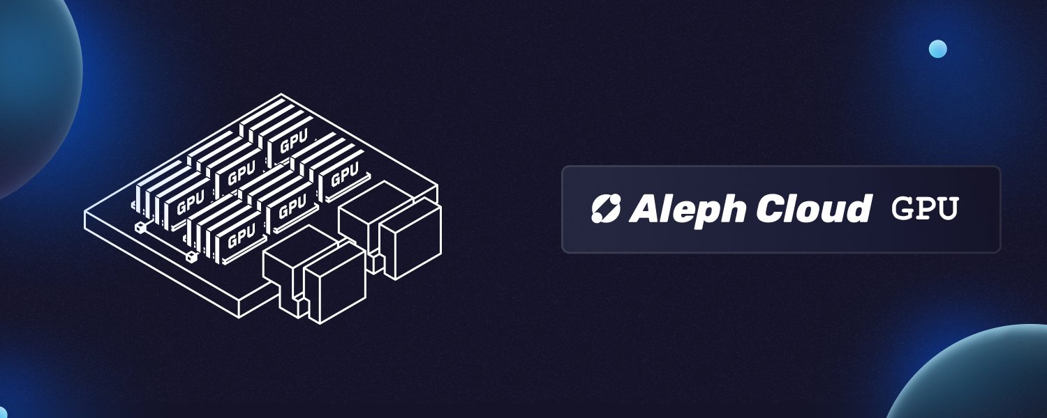 Aleph Cloud on X: "Unlock unparalleled computing power with GPUs on Aleph  Cloud " / X