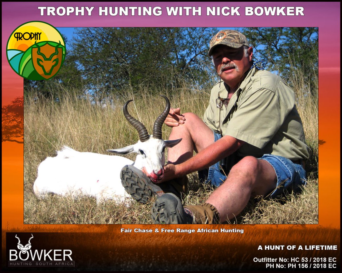 BowkerHuntm's tweet image. nickbowkerhunting.com/plains-game/sp… 
#springbuck #nickbowkerhunting