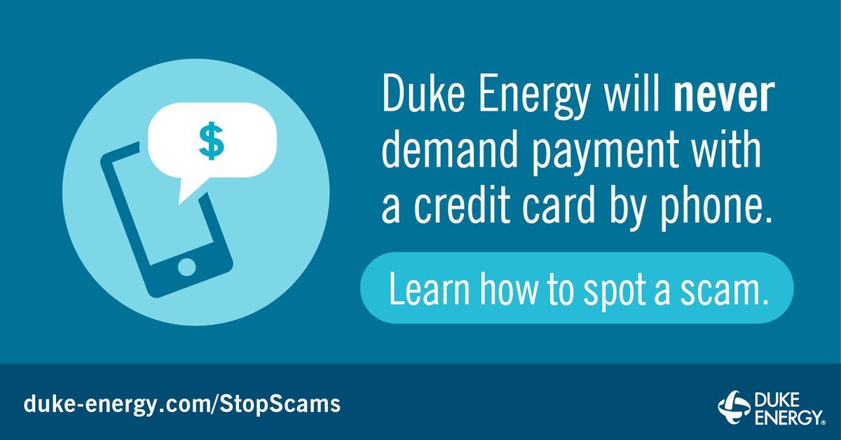 Scammers are always looking for a new opportunity, including a winter storm, to steal customers’ money and information. Never give personal information to anyone demanding immediate payment or threatening immediate service disconnection.

More on scams: spr.ly/6012I48lq.