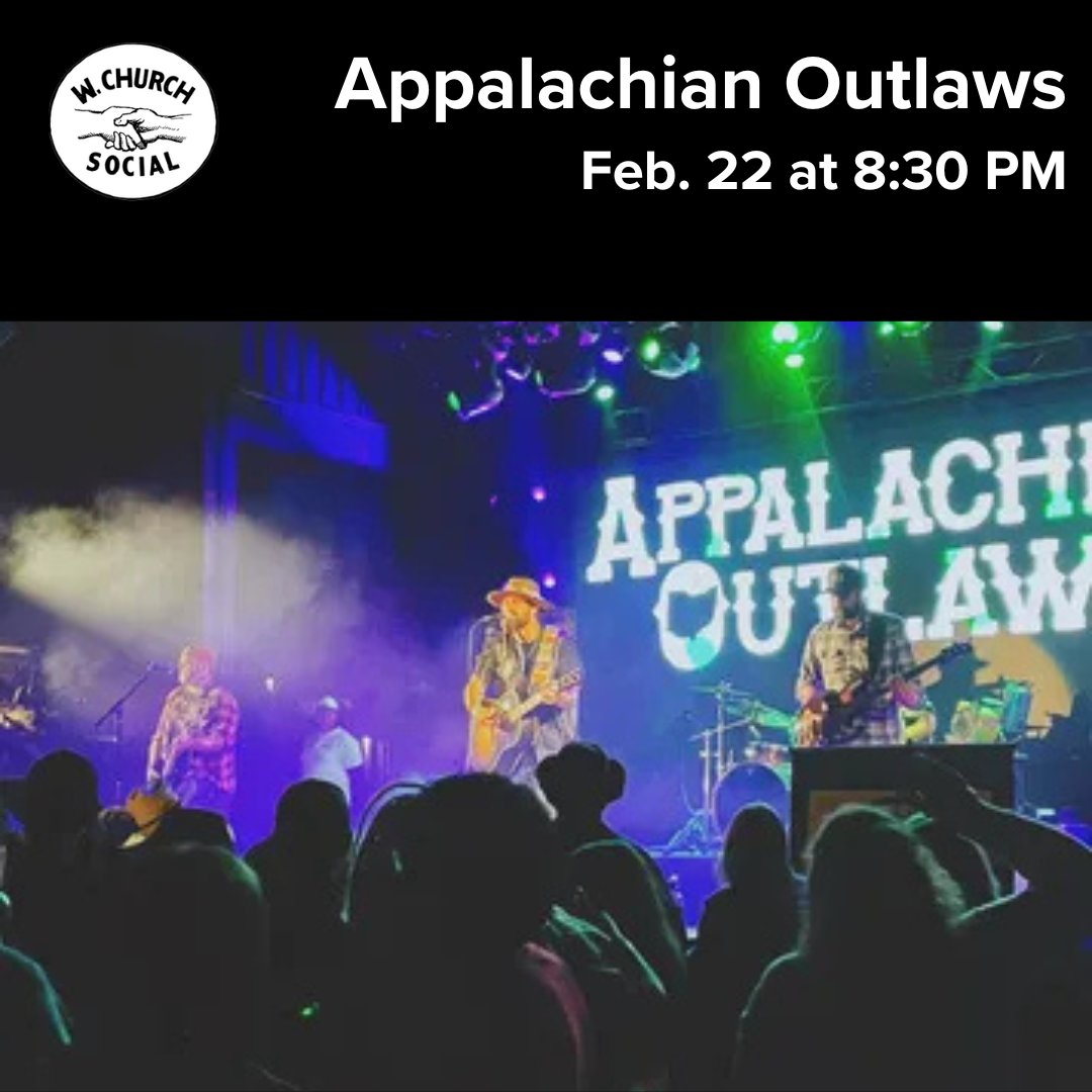 Get ready for a night of incredible live music with Southern Ohio's powerhouse country band, Appalachian Outlaws! They'll be playing all your favorite country hits and originals. 🎶 bit.ly/4aYLnVC