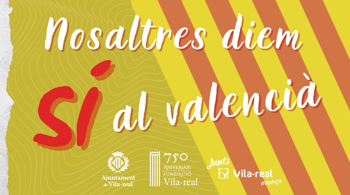 ajvila's tweet photo. Defensem lo nostre! 

Defensem el valencià! 💛💪

#parlemenvalencià #síalvalencià https://t.co/6OuXzFC0VY