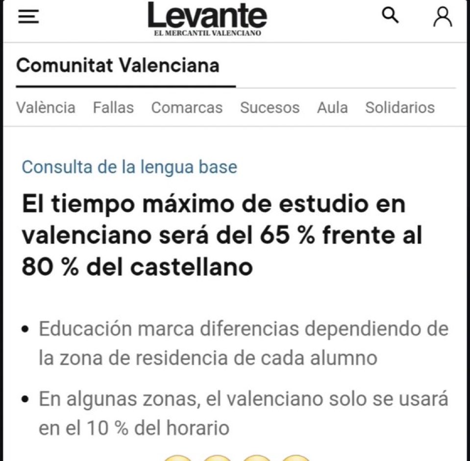 llunillunilluni's tweet photo. “el valenciano solo se usará en el 10 % del horario”……. no vos han dit mai que qui perd els origens perd la identitat? https://t.co/G1kPJXbuEL