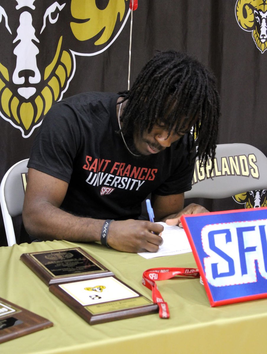 Highlands SD (@highlandssd) on Twitter photo Congrats to Montrell Johnson for his commitment to <a href="/RedFlashFB/">Saint Francis Football</a>! On Monday, <a href="/HighlandsGolden/">Highlands Golden Rams Athletics</a> celebrated his signing with family, coaches and friends. #committed #SaintFrancis #RamPride Congrats to Montrell Johnson for his commitment to <a href="/RedFlashFB/">Saint Francis Football</a>! On Monday, <a href="/HighlandsGolden/">Highlands Golden Rams Athletics</a> celebrated his signing with family, coaches and friends. #committed #SaintFrancis #RamPride