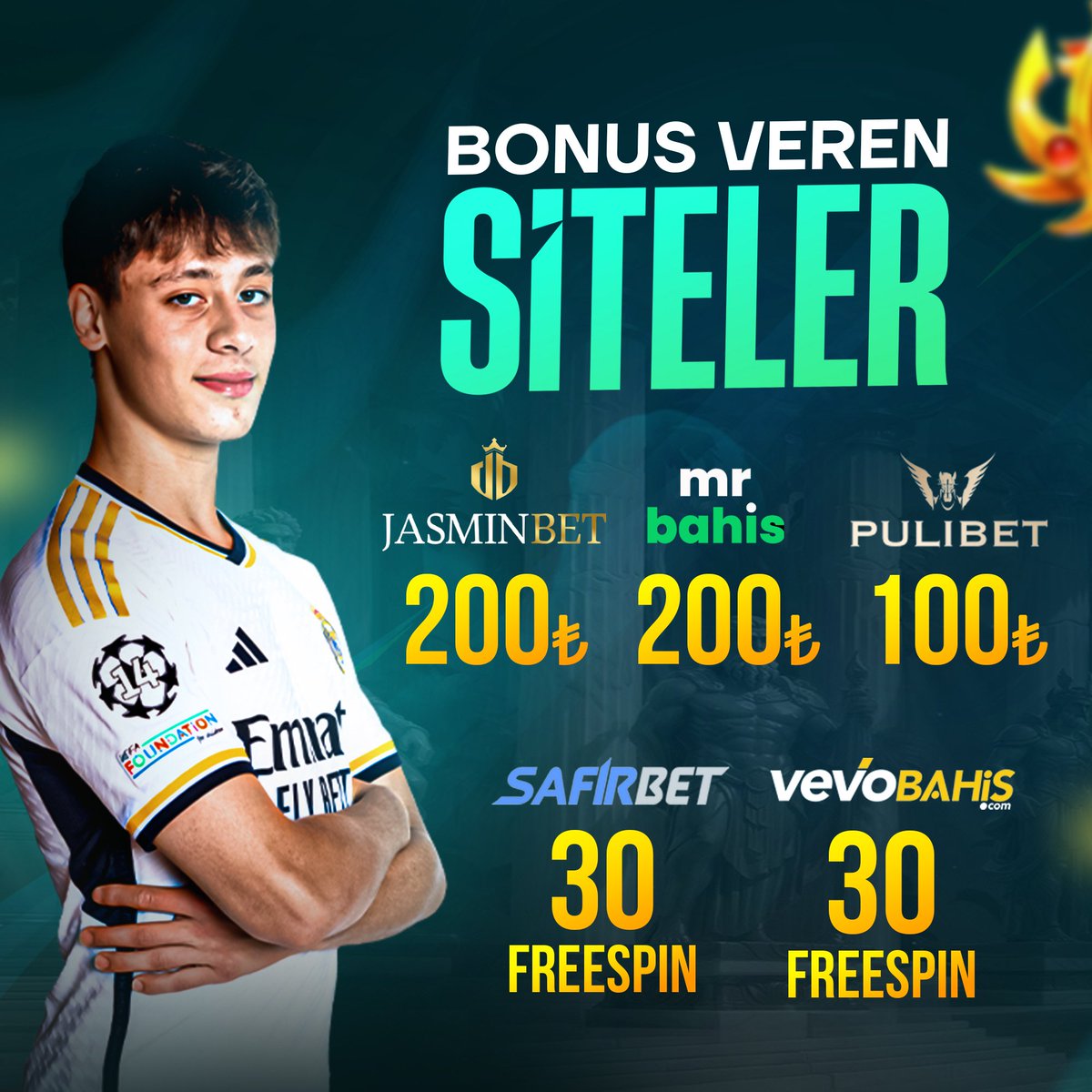 titobetcom's tweet photo. Şampiyonlar Ligi Maçlarına Özel Deneme Bonusları💸 UCL devler ligi⬇️

⭐333TL  https://t.co/gEisv42ftg
⭐250TL https://t.co/F1J2SsxRQ7

#DevlerLigi #öldü #karyağışı https://t.co/nBtvHHziSQ