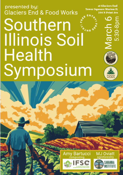 ILStewards's tweet image. Alliance member Glaciers End will host the 3rd Annual Southern Illinois Soil Health Symposium on March 6th from 5:30 PM to 8:00 PM CST in Marion, IL as part of #SoilHealthWeek2025! Composting and agroforestry will be discussed. Register here:

secure.everyaction.com/iaQxriPmdUefon…