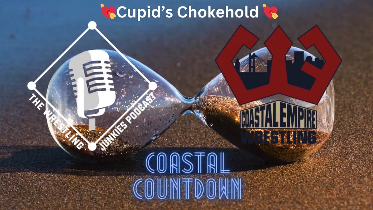 The Wrestling Junkies Podcast (@junkiespod) on Twitter photo 💘 Cupid’s Chokehold is almost here, and we’ve got your full preview on Coastal Countdown!
Reno vs. James 🤞🏾 🏆
Hakeem defends in a Gauntlet vs <a href="/Chad_Sky_Walker/">Chad Sky Walker</a> 💥
<a href="/AmericaIsTeflon/">Jay Alpha Miller</a> ‘s CEW debut vs. <a href="/ImRobKilljoy/">Rob Killjoy</a>!
LIVE on YouTube! #CEW #CupidsChokehold
youtu.be/zIns1NAzIVg?si… 💘 Cupid’s Chokehold is almost here, and we’ve got your full preview on Coastal Countdown!
Reno vs. James 🤞🏾 🏆
Hakeem defends in a Gauntlet vs <a href="/Chad_Sky_Walker/">Chad Sky Walker</a> 💥
<a href="/AmericaIsTeflon/">Jay Alpha Miller</a> ‘s CEW debut vs. <a href="/ImRobKilljoy/">Rob Killjoy</a>!
LIVE on YouTube! #CEW #CupidsChokehold
youtu.be/zIns1NAzIVg?si…