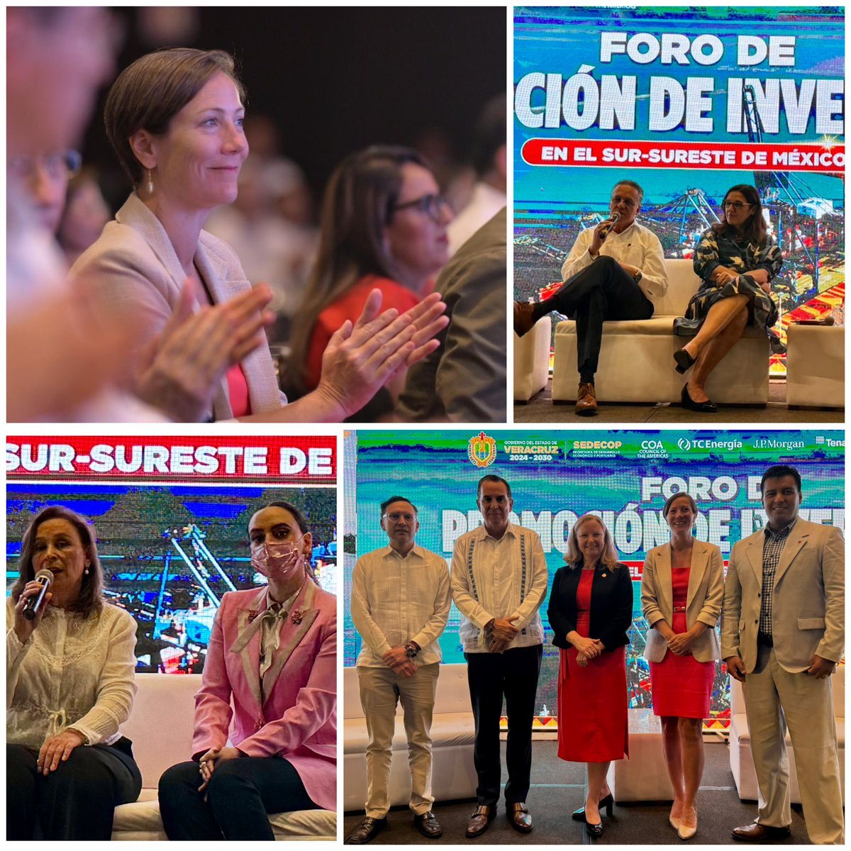 Leading Canadian businesses are actively contributing to Mexico’s ambitious regional development agenda under #PlanMexico.

Yesterday I joined <a href="/TCEnergy/">TC Energy</a> &amp; <a href="/CPKCrail/">CPKC</a> as they discussed the significant potential of the country’s southeast alonside <a href="/rocionahle/">Rocío Nahle</a> <a href="/Altagracia_GS/">Altagracia Gómez Sierra</a>.