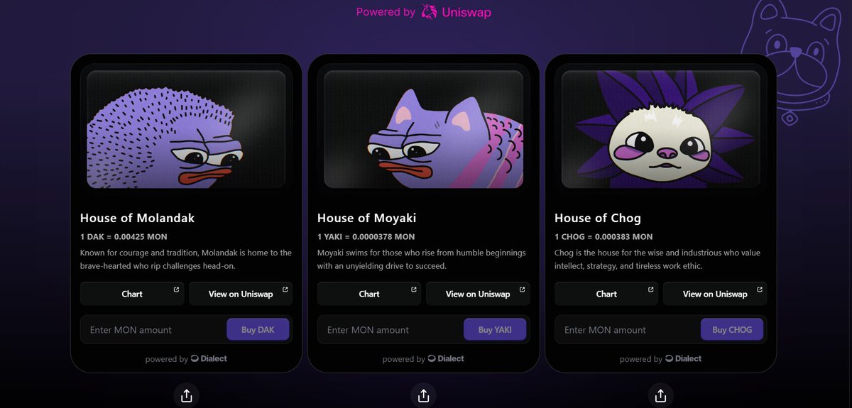 Bassa_Walker's tweet photo. 3️⃣ What Can You Do on Monad Testnet?
🔸 Mint Lil Chogstars – https://t.co/fXpnby2Ki1
🔸 Mint Monadverse NFT – https://t.co/kV4OQo3uqU
🔸 Make your first trade – https://t.co/5b8ivvvGLF
#Monad #Crypto #Web3 #MonadTestnet #monadverse #chogstar #gaszip #unichain
#airdrop https://t.co/VLnpOUHL7O
