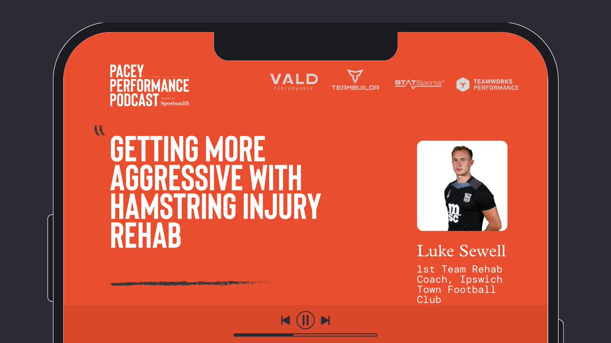 Sportsmith (@sportsmithhq) on Twitter photo This week's Pacey Performance Podcast...
<a href="/lukeesewell21/">Luke Sewell GSR</a> talks:
• Early loading and neuromuscular control
• Aggressive vs. conservative rehab approaches
• Using match output data to tailor rehab
• Meeting specific speed and volume targets
Listen via links 👇 This week's Pacey Performance Podcast...
<a href="/lukeesewell21/">Luke Sewell GSR</a> talks:
• Early loading and neuromuscular control
• Aggressive vs. conservative rehab approaches
• Using match output data to tailor rehab
• Meeting specific speed and volume targets
Listen via links 👇