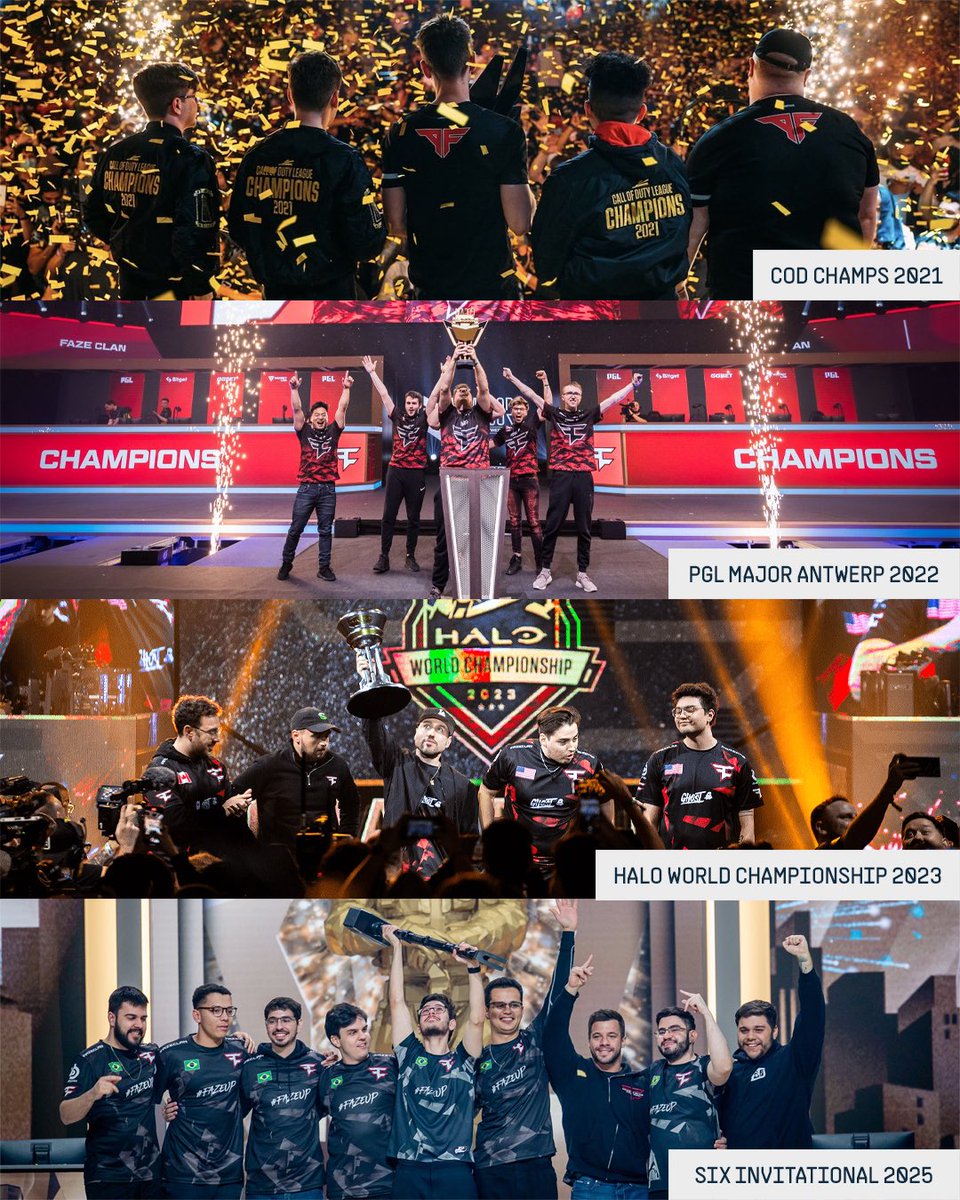 4 Games, 4 World Championships 🏆