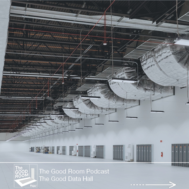 PageThink's tweet image. Listen as Page experts explore how densification, liquid cooling, and sustainability challenges are reshaping not just design for critical facilities, but the very systems that power them: bit.ly/4hZfzn1 #podcast  #datahall #missioncritical #artificialintelligence #ai