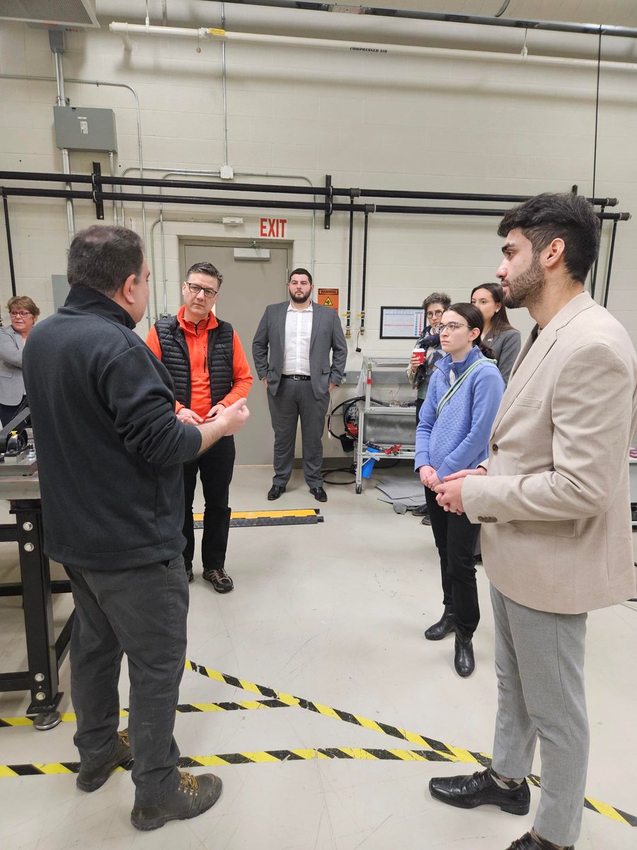 McMaster University (@mcmasteru) on Twitter photo Showcasing the McMaster Automotive Resource Centre to NDP candidates <a href="/MBeaucheminNDP/">Megan Beauchemin</a>, <a href="/ZaighamButtNDP/">Zaigham Butt</a> and <a href="/Dave_Augustyn/">Dave Augustyn</a> and sharing how it's shaping a more sustainable and innovative future for Ontario’s transportation sector. Showcasing the McMaster Automotive Resource Centre to NDP candidates <a href="/MBeaucheminNDP/">Megan Beauchemin</a>, <a href="/ZaighamButtNDP/">Zaigham Butt</a> and <a href="/Dave_Augustyn/">Dave Augustyn</a> and sharing how it's shaping a more sustainable and innovative future for Ontario’s transportation sector.