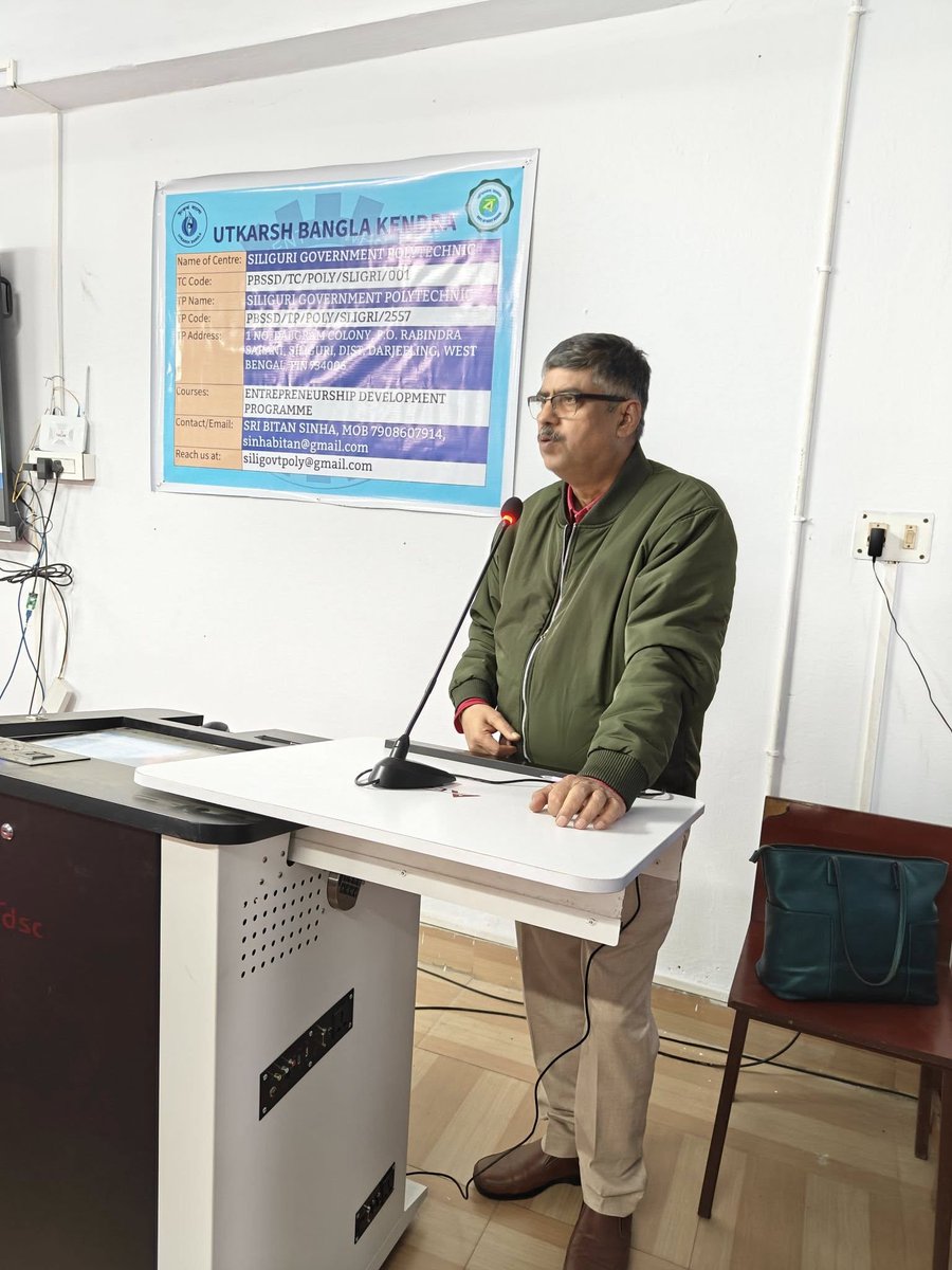 siligovtpoly's tweet image. Inauguration of PBSSD Training course on Entrepreneurship development.
#UtkarshBangla #PolytechnicEducation #training #newopportunities