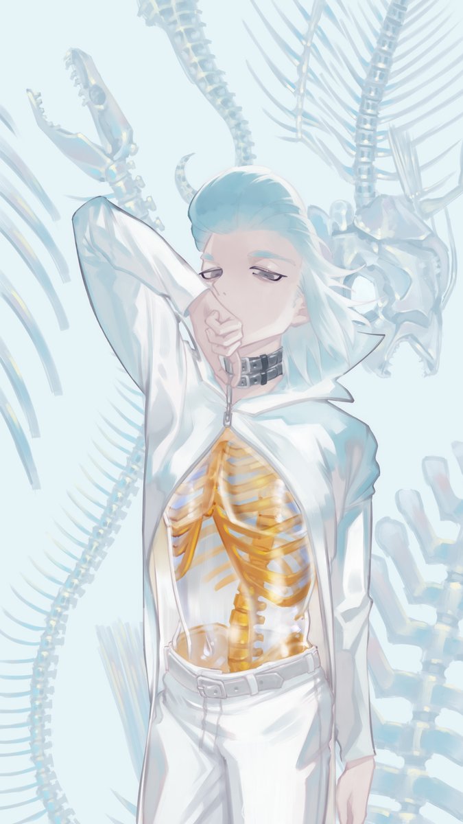 unknow_brain's tweet image. ✖️肋骨
【好努力画了骨头w