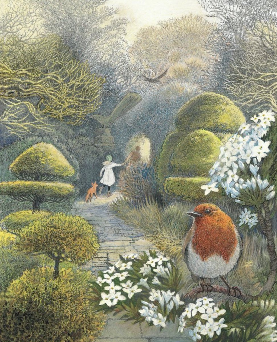 Illustration for The Secret Garden by Inga Moore