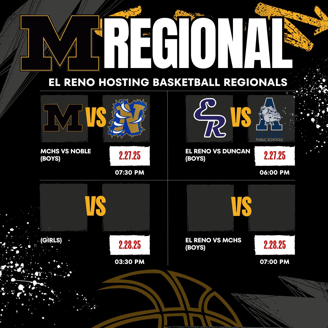 REVISED GAME TIMES: The schedules for the Class 5A Basketball Regional Tournaments are here for both boys and girls! Mark your calendars and get ready to cheer on our incredible student-athletes as they battle for regional glory. #mdpurpose