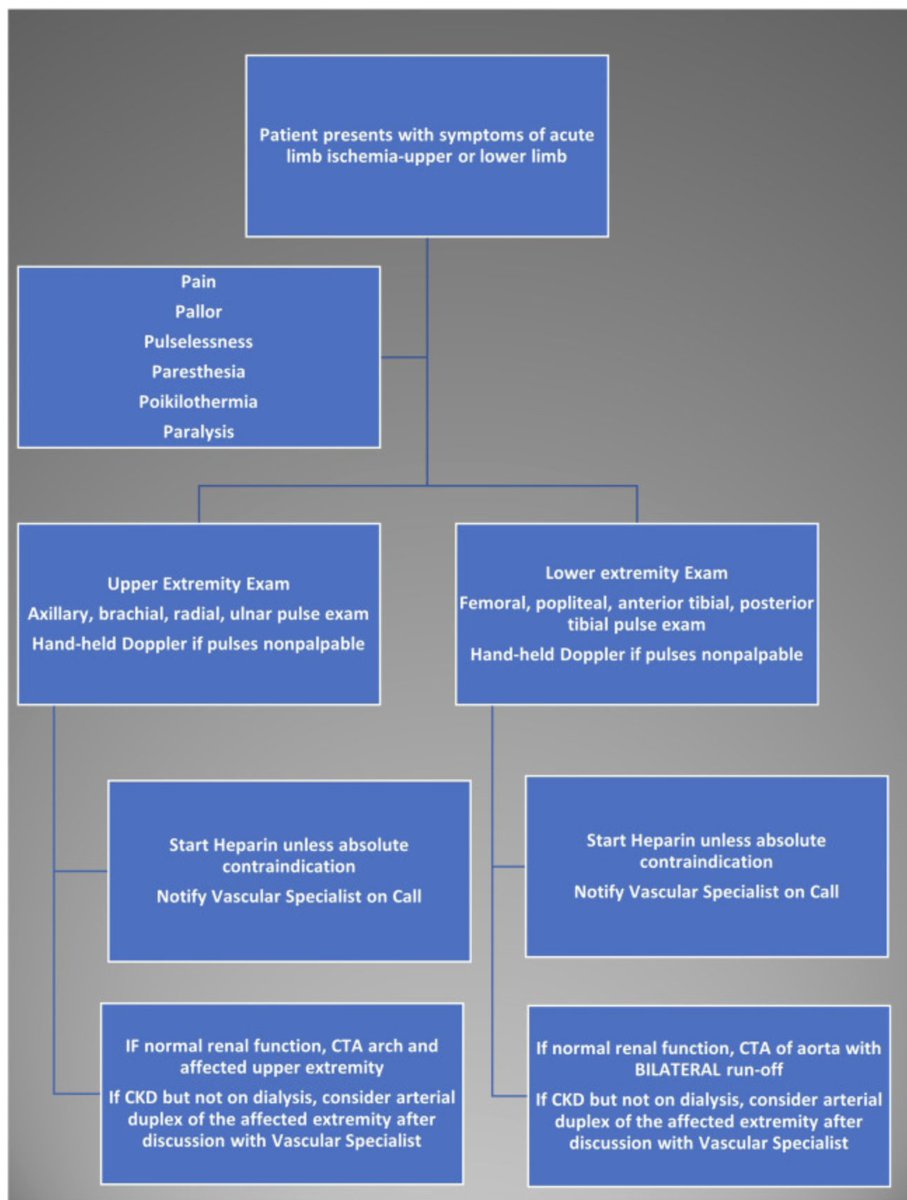 JEM Article of the Week: A good physical exam is still important.  Acute Limb Ischemia: The Role of Physical Diagnosis in the Expedient Work-Up and Management in the Emergency Department—A Consultant's Perspective <a href="/aaeminfo/">AAEM</a> #medtwitter jem-journal.com/article/S0736-…