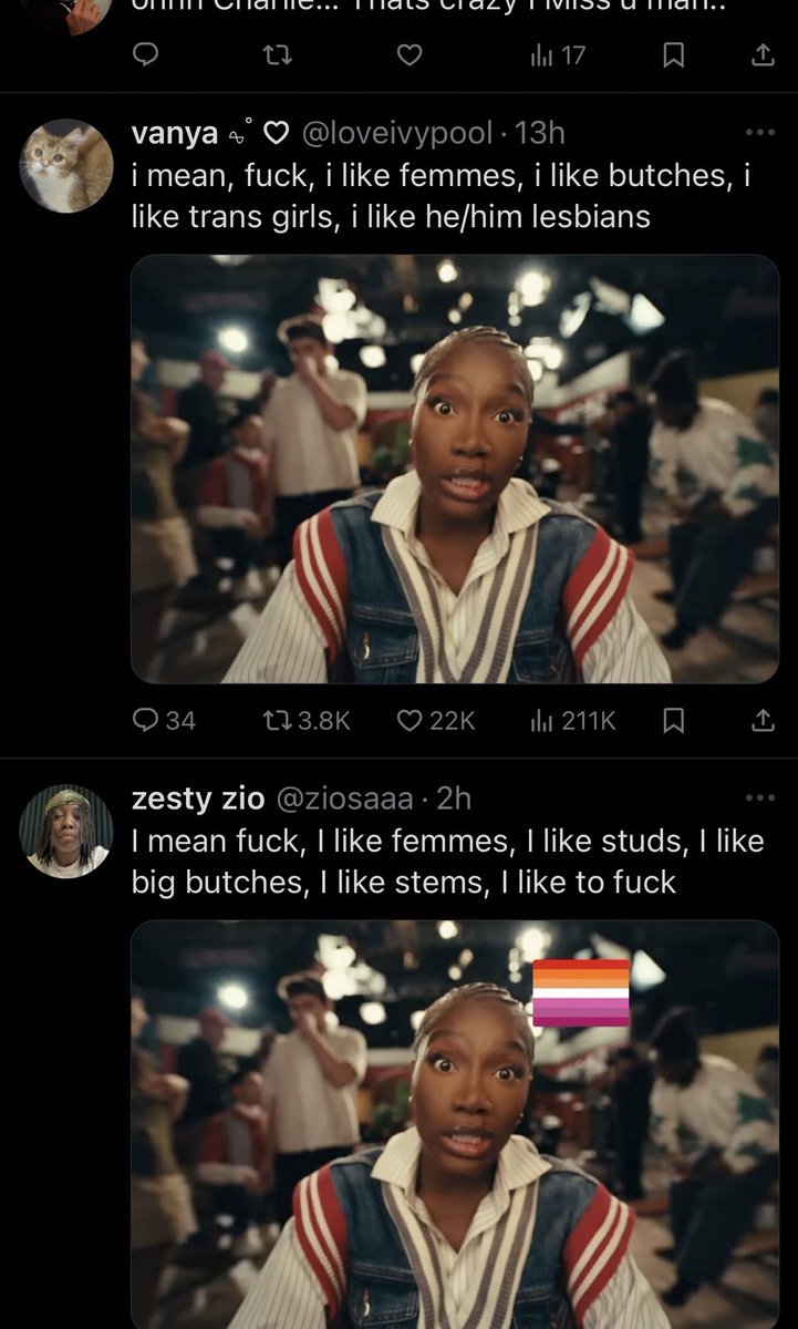 scisored's tweet photo. i love lesbianism https://t.co/yZG9JLwsgw