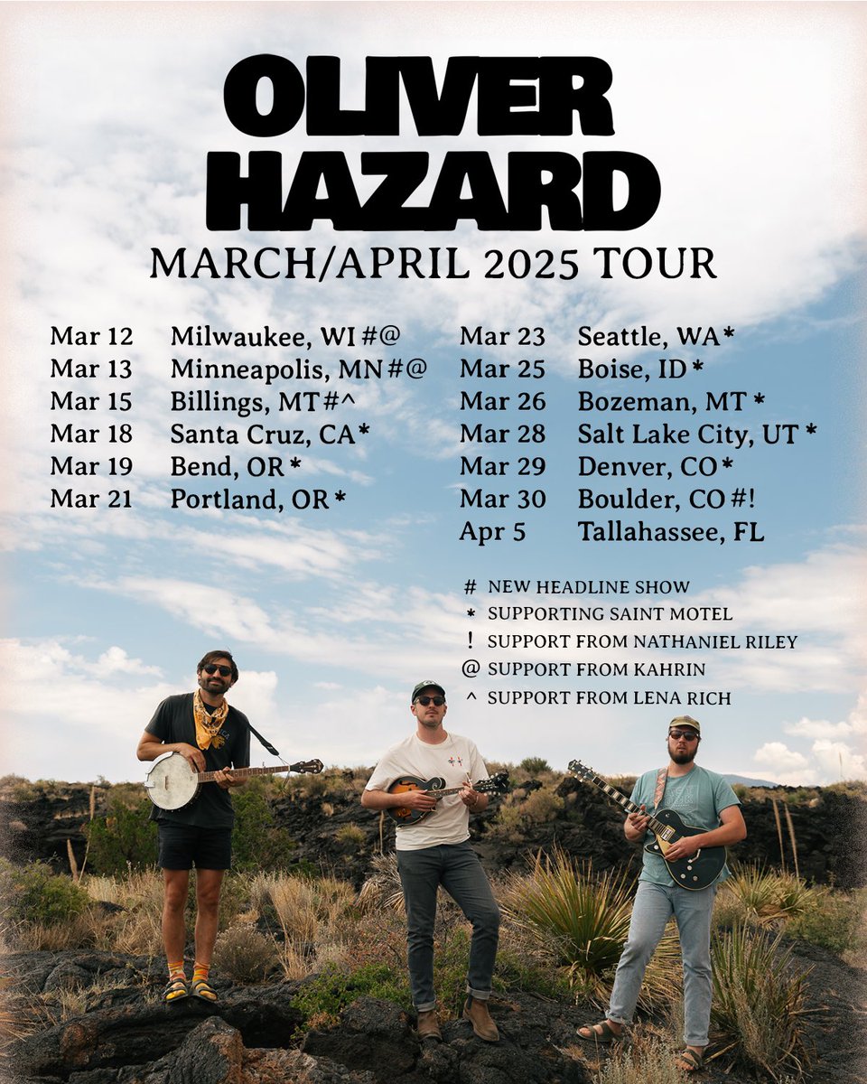 We are visiting these cities…