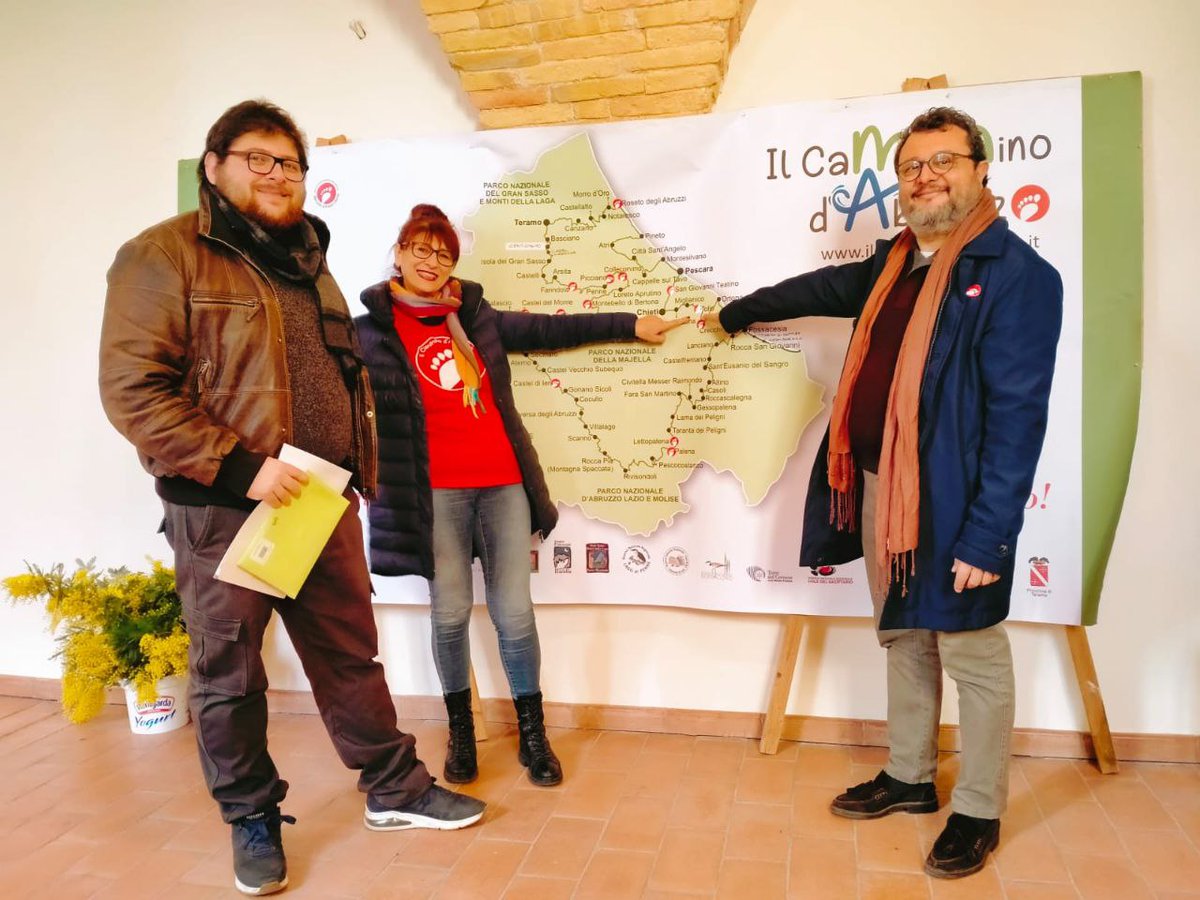 ProLocoTolleMe's tweet photo. Il Comune di Tollo crede nelle potenzialità dei cammini che attraversano il suo territorio! Il Cammino di Margherita e il Cammino d'Abruzzo! 
@AngeloRadica 

#cammini #tollo #comuneditollo #prolocotolleme #greenlife #naturelovers https://t.co/tRdjr5S78T
