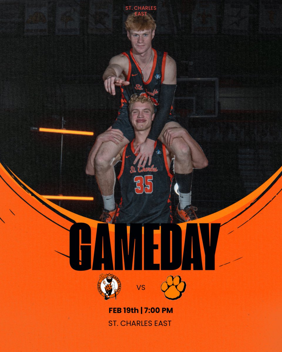 #GameDay

📅 2/19
🆚 WWS 
🕖 7:00
📍St. Charles East