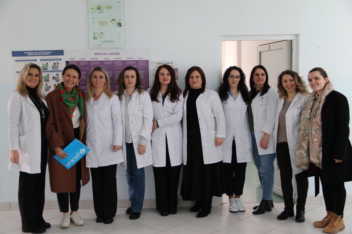 VeronikaVash's tweet image. Today I was in #Klina to visit main Family Health Centre. Exchanging with frontline service providers - nurses and doctors - is so valuable to hear their perspective and recommendations how to deliver better #ForEveryChild and parents