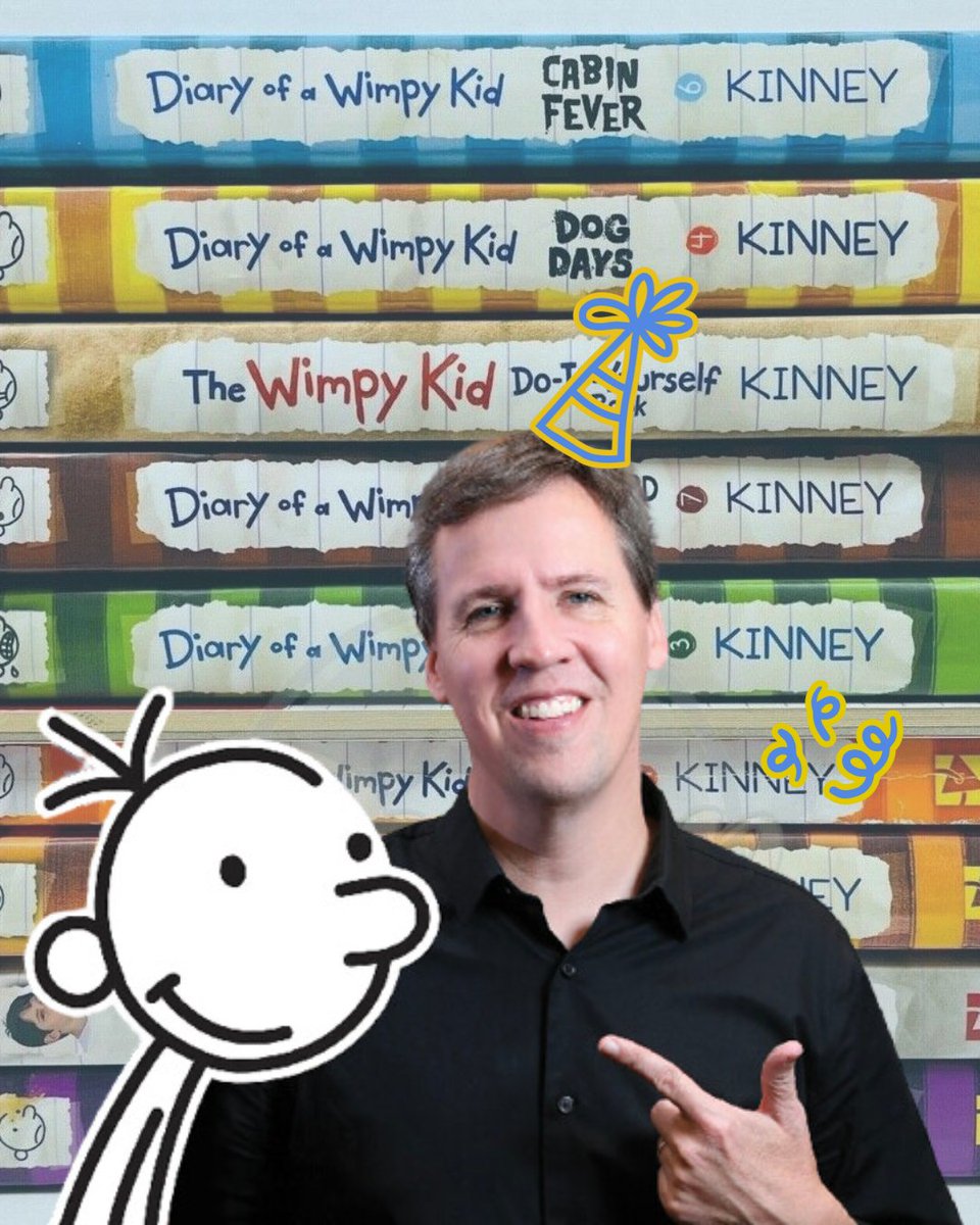 Happy Birthday, Jeff Kinney! 🎉 Celebrate with Diary of a Wimpy Kid on Sora! 📚 #SoraApp #JeffKinney