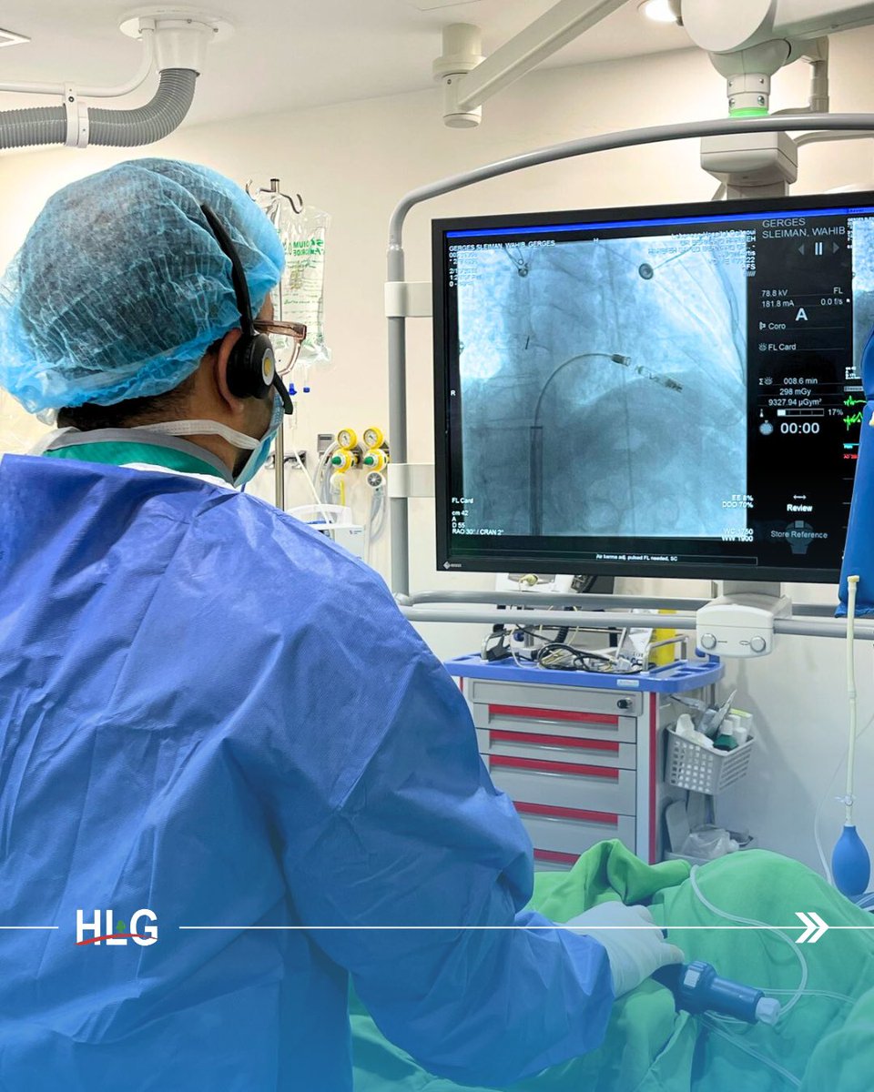 geitaoui's tweet photo. First AVEIR leadless pacemaker implantation in Lebanon at HLG - UMC! 
A groundbreaking achievement in electrophysiology. 🙌🇱🇧 

#MedicalInnovation #Electrophysiology #AVEIR #Lebanon https://t.co/rrcJLImAMt