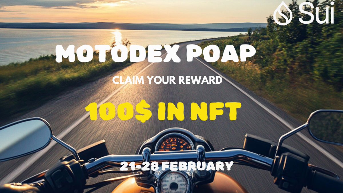 motodex_game's tweet image. ๐ Weโre thrilled to announce our POAP campaign on the @SuiNetwork
Whether youโre a seasoned player or just getting started, this is your chance to dive into the game and claim rewards!
Where: app.motodex.dexstudios.games/?chain=sui
Donโt miss out!