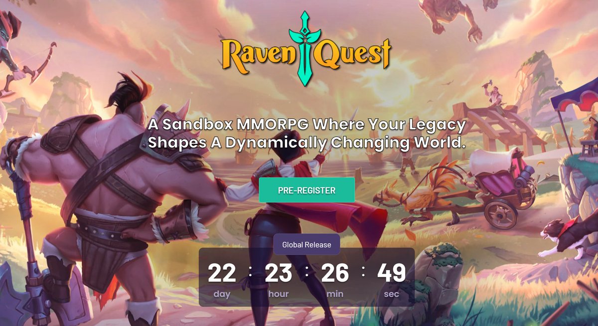 thecocox's tweet photo. 🚨MMORPG ALERT🚨

✅https://t.co/mqlxYoe3Vm 😎🫵
-------------------------------------------
I am happy to be part of @RavenQuestGame as a content creator and to do battle as a tryhard miner in this MMORPG that meets my expectations as a player. pre-register and get startpack with values of 25$.🔥