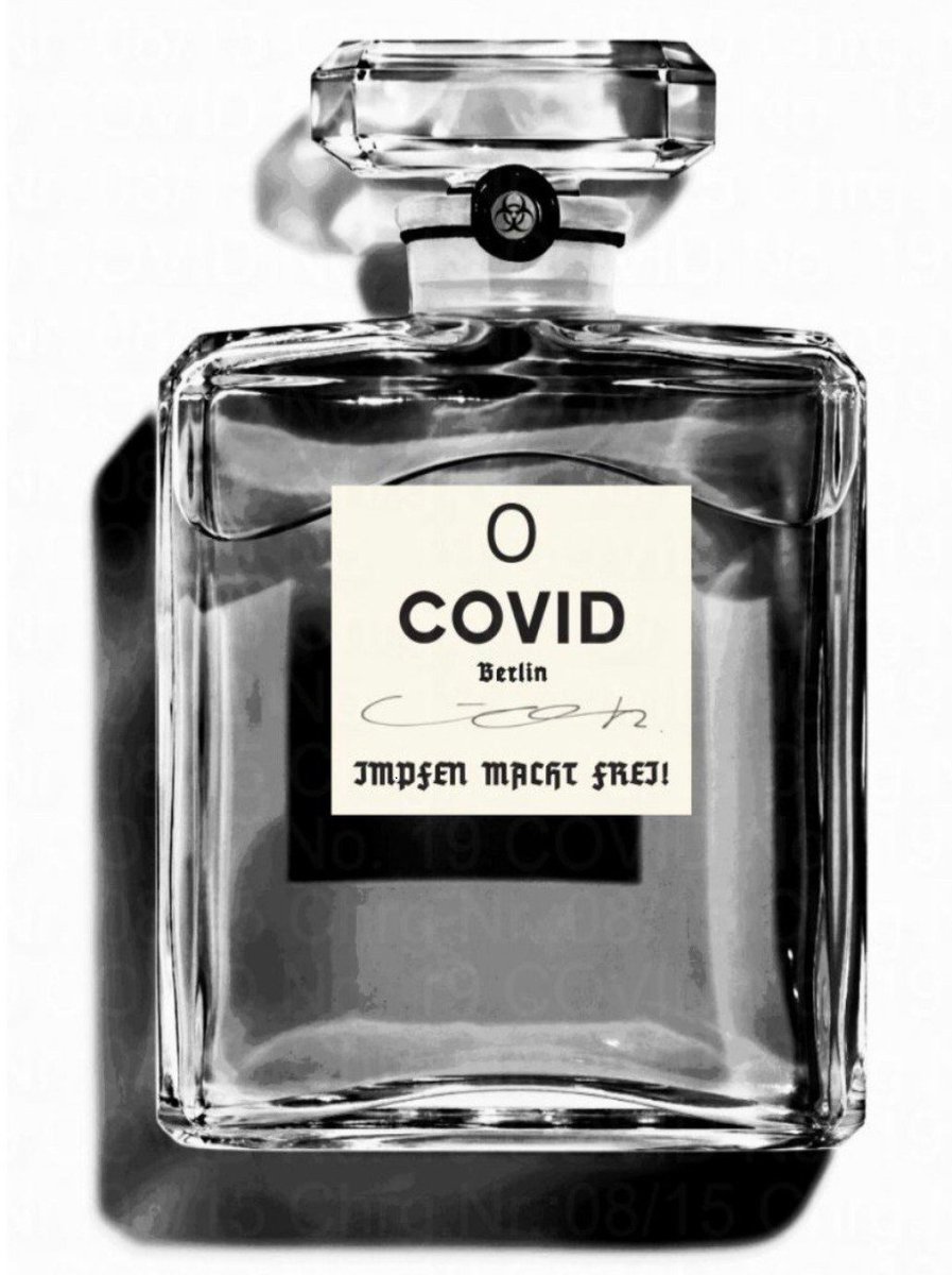 SHomburg's tweet image. 2021 ließen Vakzinisten #ImpfenMachtFrei trenden. Der Künstler Simon Rosenthal ironisierte das durch einen hübschen Flakon.

Nach Strafbefehl und 3 Jahren Verfahren sprach ihn das AG Bamberg am 3.12.24 frei. Die StA ging in Revision, auch gegen sie wurde Anzeige erstattet.…