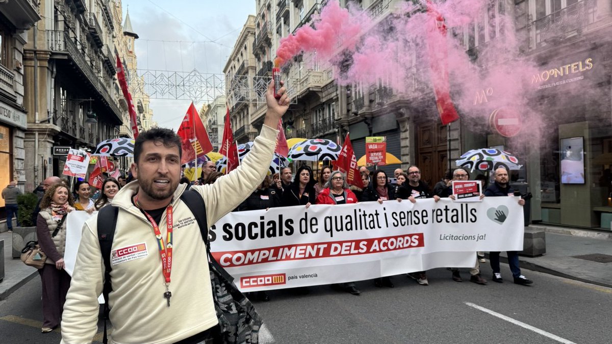 📢Denunciem que no hi ha cap compromís ferm del Govern valencià sobre equiparació salarial del personal de l'acció concertada i de les gestions integrals 

👉Continua retenint les licitacions dels centres de titularitat pública amb gestió privada

#NoEnsToqueuElsServeisSocials