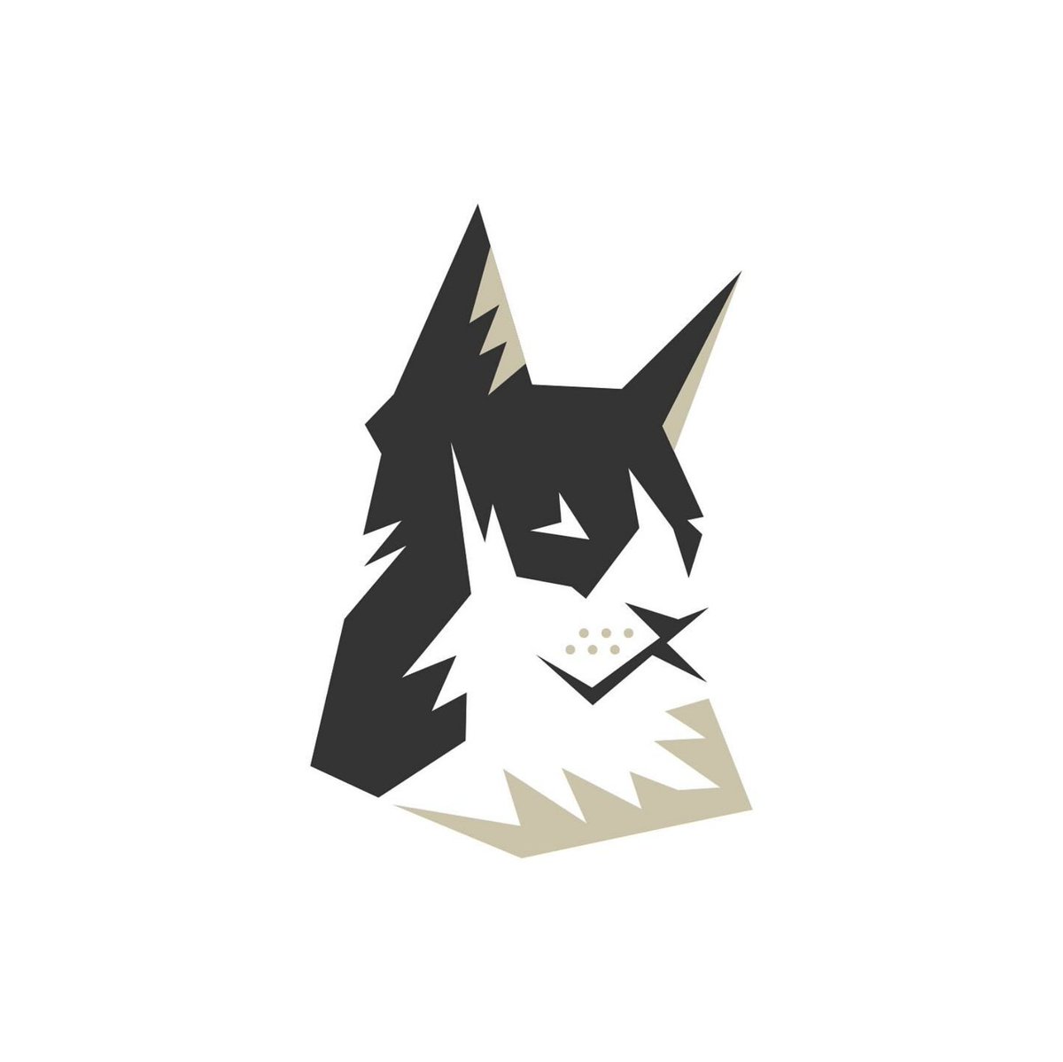 dgooddesign's tweet photo. Sketch to final! Loose sketch imported, then overlay tracing. Continuing animal series. #animalart #illustration #logodesign #dailyart #catart https://t.co/pycVLQy6WM