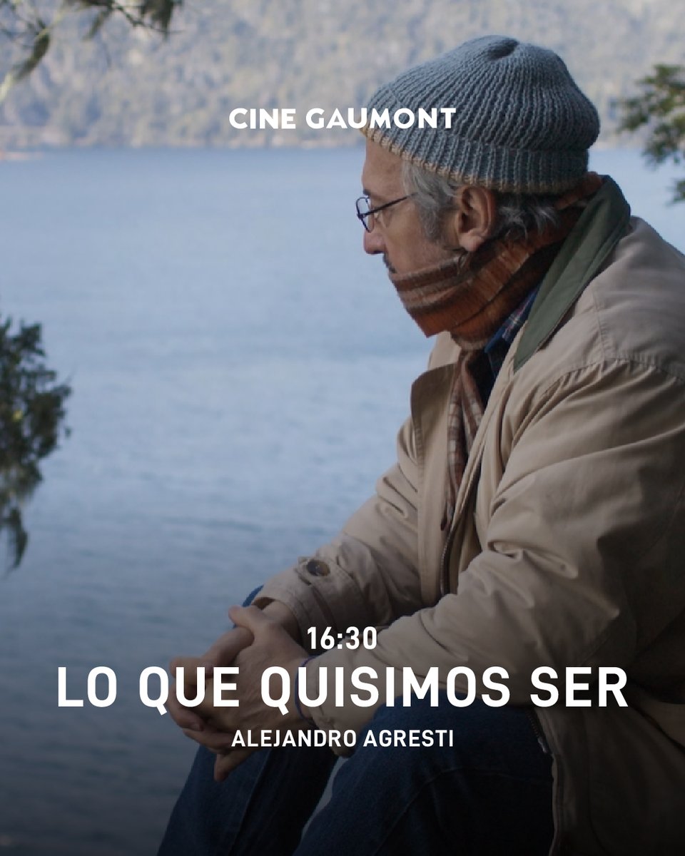 🎬 "Lo que quisimos ser", dirigida por Alejandro Agresti, con <a href="/eleowexler/">eleoooo</a> y <a href="/luisrubiotv/">Luis Rubio (Blond...)</a>

📽️ Del jueves 20 al miércoles 26: 16:30
🕐 90 min (ATP)

👉 Entradas  en la boletería del cine, Av. Rivadavia 1635, desde las 12:00.

¡Nos vemos en el #cine! 🎬🍿