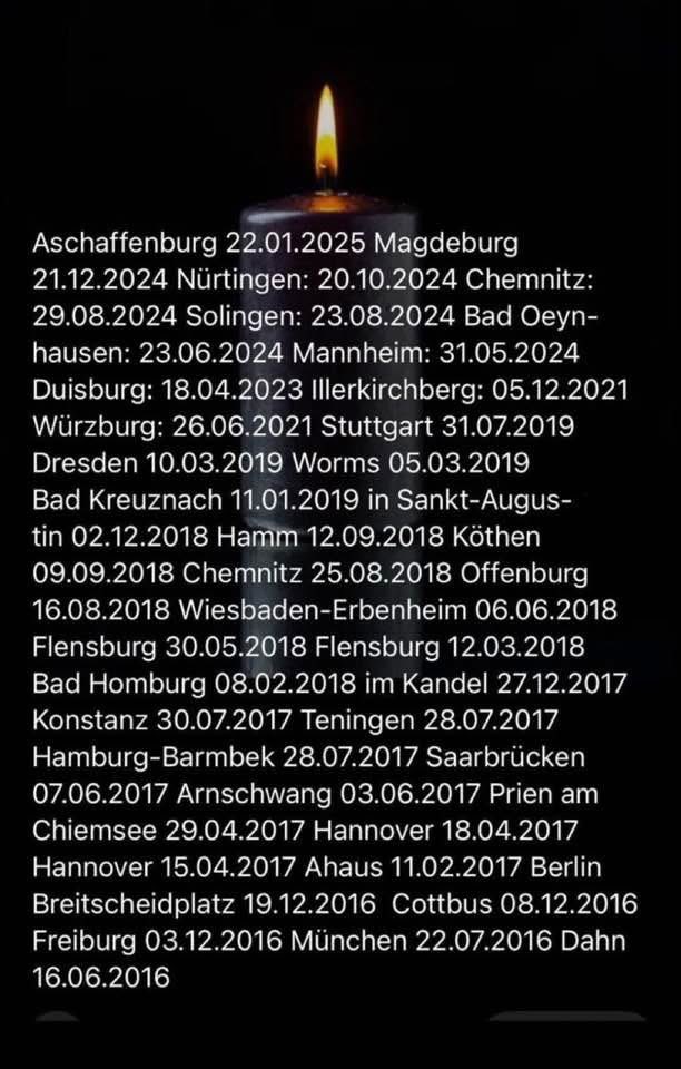 @Bundeskanzler Kein Vergessen.
Kein Vergeben.
Alle Schuldigen werden bestraft.