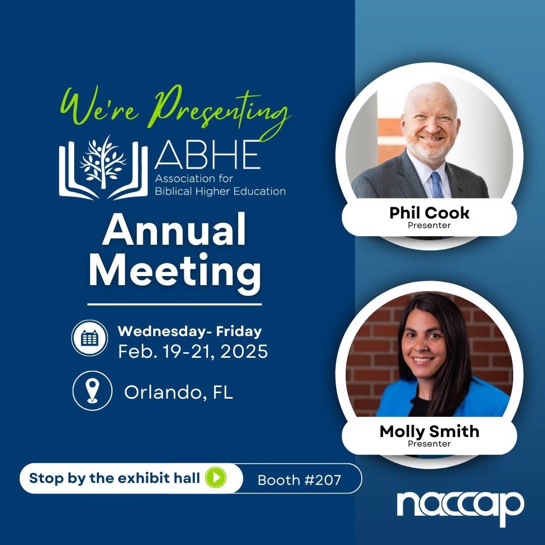 PhilCook111's tweet image. Another week, another city! 

@TonyaCook111 &amp;amp; I are in Orlando at the ABHE Annual Meeting. Grateful for the opportunity to be a sponsor and present a session with my colleague, Molly Smith. 

We are spreading the NACCAP gospel. 

We are advancing Christian education.