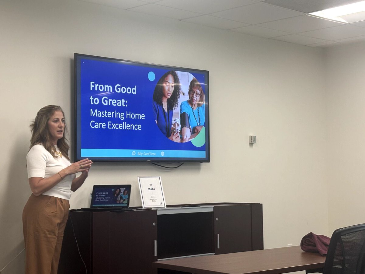 FLSeniorLiving's tweet photo. FSLA was honored to attend the South Florida Senior Living SMART presentation, exploring innovative technology-based supports and services that enhance resident outcomes. Kelly Wilson, our Director of Medicaid and Health Services gained valuable insights on how data-driven sol... https://t.co/nuoiJYPmFA