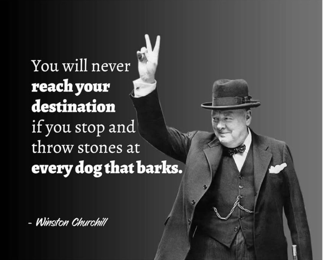 There are sure a lot of “Barking Dogs” these days!