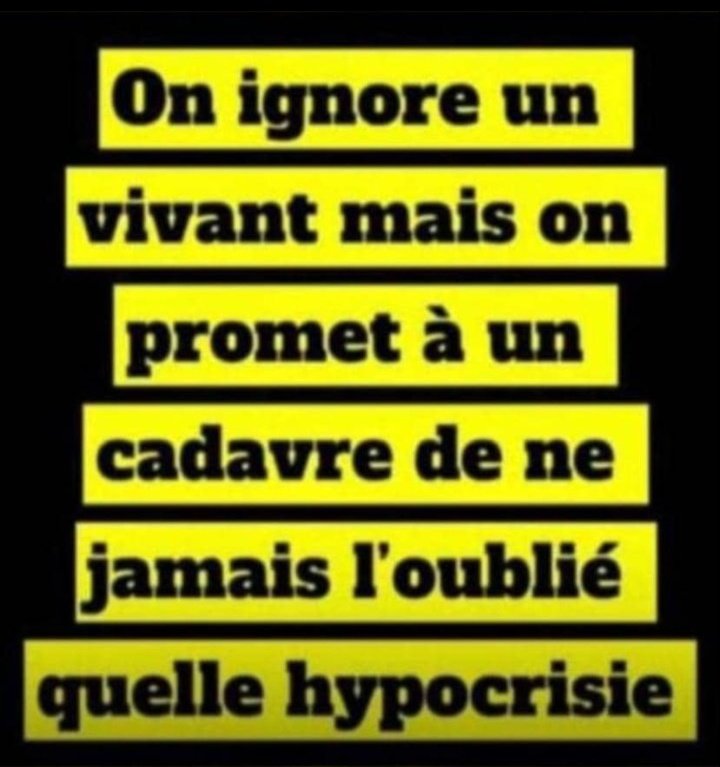 La cruauté du monde!