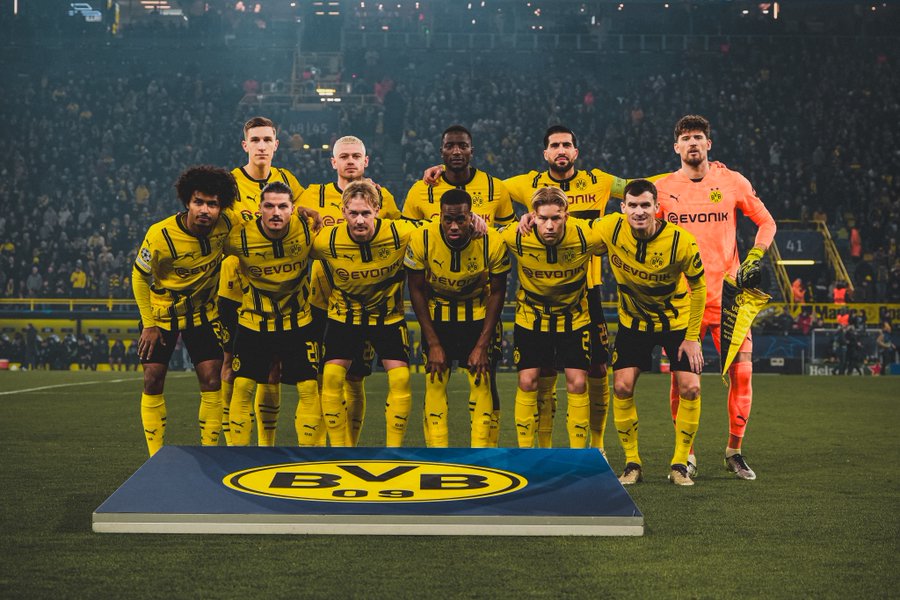 Wyjściowa 11 Borussi Dortmund na mecz rewanżowy ze Sportingiem CP.