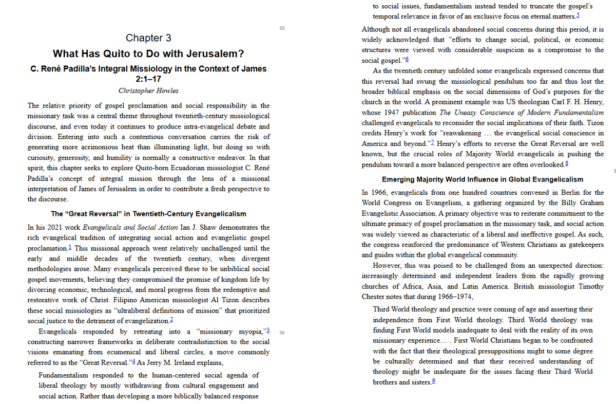 ChrisHowles's tweet photo. 'Reading James Missiologically' is now available to buy! 

It includes my chapter on Integral Mission in light of James,  and I can't wait to read the whole book. Some brilliant contributors. 

Preview of my intro/opening here. 

Check it out...
https://t.co/fFQhtBanlO https://t.co/FSce8qZr5t