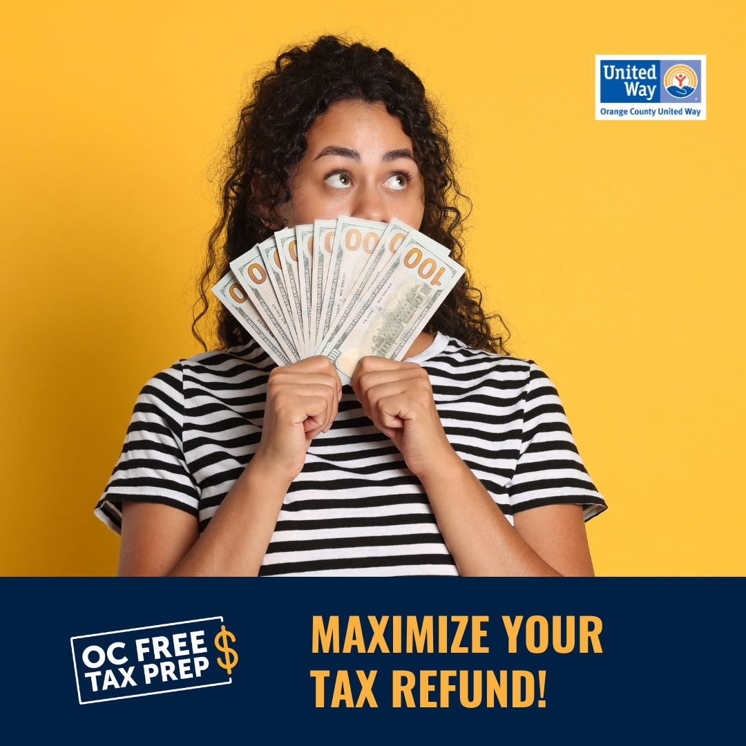 Many of our FREE tax prep locations are now open! 

Learn more: Go to ocfreetaxprep.com/locations or call 2-1-1 to schedule an appointment for FREE tax assistance and claim your credits!