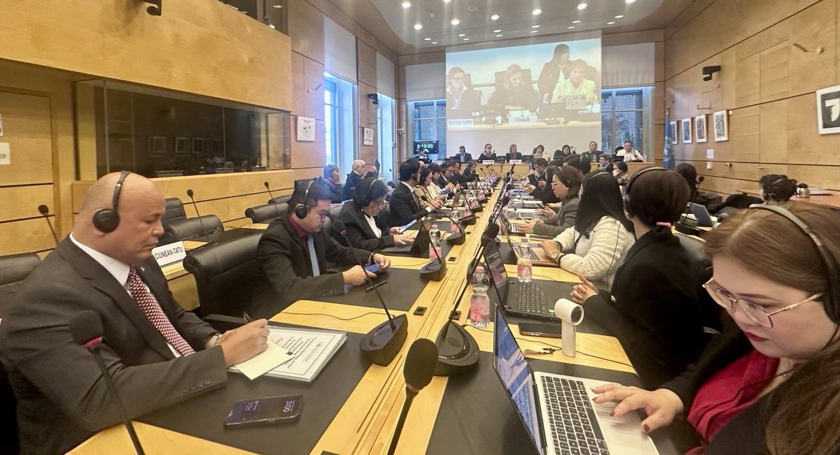 DFAPHL's tweet image. 🇵🇭cites major strides in human rights promotion in #ConstructiveDialogue with @UNTreatyBodies Committee on Economic, Social and Cultural Rights on 18-19 Feb 2025! PH recommits  to #ICESCR  bolstering nat’l actions &amp;amp; global #HumanRights leadership🌐💬  #DFAForgingAhead